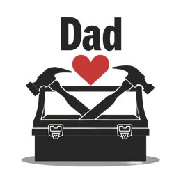day tools hearts SVG PNG design with bold lettering