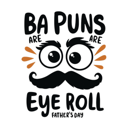 father's day puns SVG PNG design with bold lettering