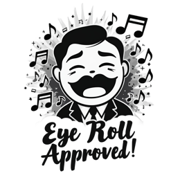 eye roll approved SVG PNG design with bold lettering