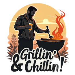 grillin chillin shirt SVG PNG design with bold lettering