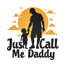 daddy silhouette SVG PNG design with bold lettering