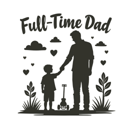 father son relationship love SVG PNG design with bold lettering
