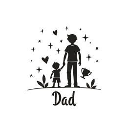 dad health happiness SVG PNG design