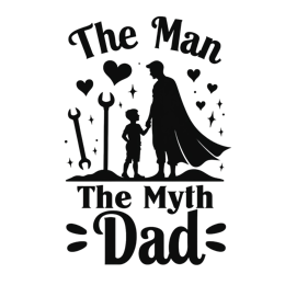 fathersday myth SVG PNG design