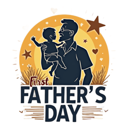 fathersday firstcelebration heroicmoment shirt SVG PNG design with bold lettering
