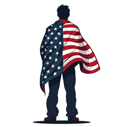 patriotism flag shirt SVG PNG design with clean design elements