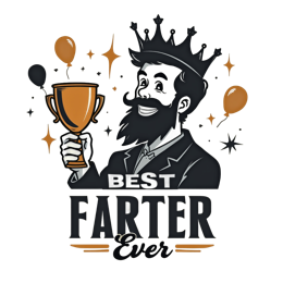 funny trophy SVG PNG design with bold lettering