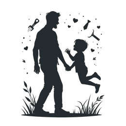 father son connection SVG PNG design