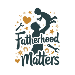 beautiful father child moment SVG PNG design with bold lettering, an uplifting message