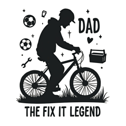 people father biking SVG PNG design