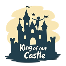 children castle SVG PNG design with bold lettering