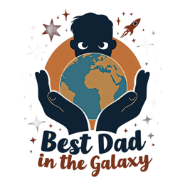 day best dad in the SVG PNG design with bold lettering