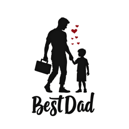 bestdad bond SVG PNG design with bold lettering