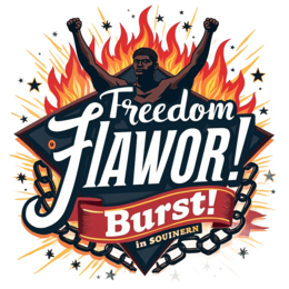 freedom flavor SVG PNG design with bold lettering, an uplifting message