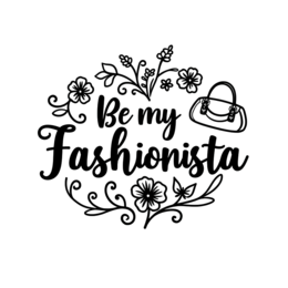 fashion quotes floral SVG PNG design with bold lettering, black and white floral elements