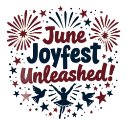 june joyfest SVG PNG design with bold lettering