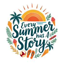 summer story icecream SVG PNG design with bold lettering