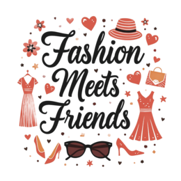 people friends SVG PNG design with bold lettering, orange and red floral elements