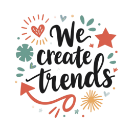 trends creativity SVG PNG design with hand-drawn style, bold lettering