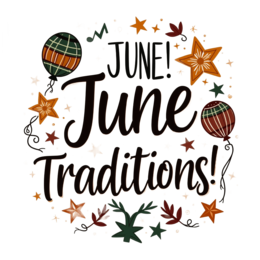 june traditions SVG PNG design