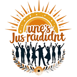 june celebration SVG PNG design with bold lettering
