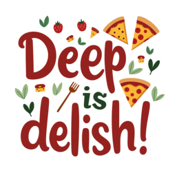pizza strawberries shirt SVG PNG design with bold lettering