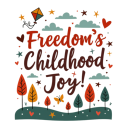 freedom challenge butterfly SVG PNG design with orange and red floral elements