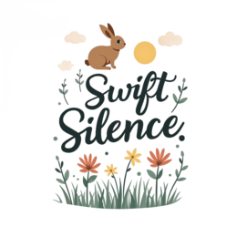 rabbit sunflowers SVG PNG design with bold lettering, orange and pink floral elements
