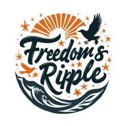 freedom sunset SVG PNG design with bold lettering, an uplifting message