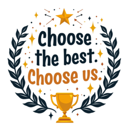 award trophy wreath SVG PNG design with bold lettering, black and white floral elements
