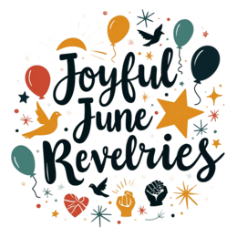 chill june revelries SVG PNG design with bold lettering