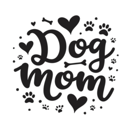 dog mom shirt SVG PNG design with hand-drawn style, bold lettering