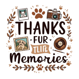 quotes memories SVG PNG design with bold lettering, floral elements