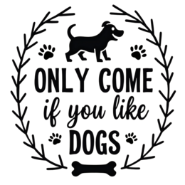 dog friendly SVG PNG design with bold lettering