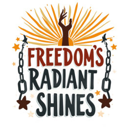 freedom visual SVG PNG design with bold lettering, an uplifting message