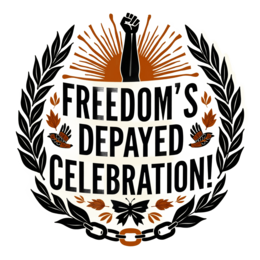 freedom celebration butterfly SVG PNG design with bold lettering, an uplifting message