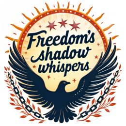 freedom shadows SVG PNG design with bold lettering