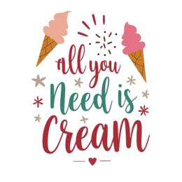 icecream quotes SVG PNG design