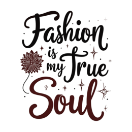 fashion quote flower SVG PNG design with bold lettering, black and white floral elements