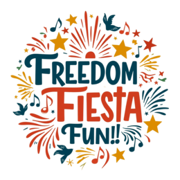 festival fireworks SVG PNG design with bold lettering