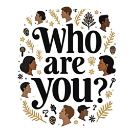 identity exploration SVG PNG design with clean design elements, white floral elements