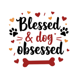 quotes dogobsessed SVG PNG design with bold lettering