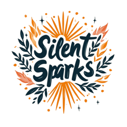 silhouette flora SVG PNG design with hand-drawn style, bold lettering, black and orange floral elements