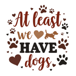quotes dogs SVG PNG design with bold lettering