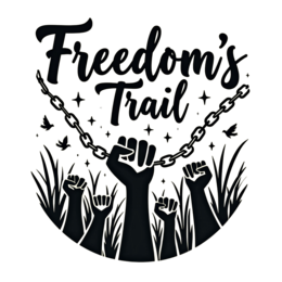 freedom chain hands SVG PNG design with hand-drawn style, bold lettering