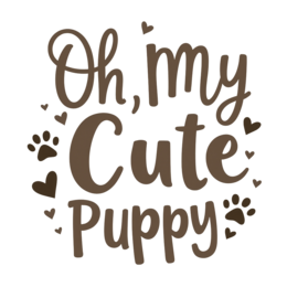 quotes cute puppy SVG PNG design
