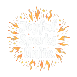 jovial flames SVG PNG design with bold lettering