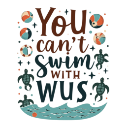 swimming shirt SVG PNG design with bold lettering