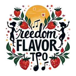 strawberries dancing shirt SVG PNG design with bold lettering, black and red floral elements