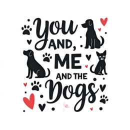 dogs pets SVG PNG design with bold lettering